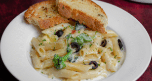 serve pasta 