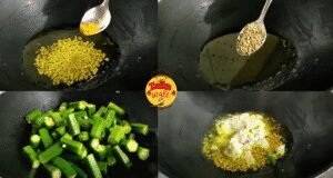add oil and spices 
