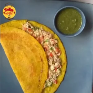 paneer stuffed chilla