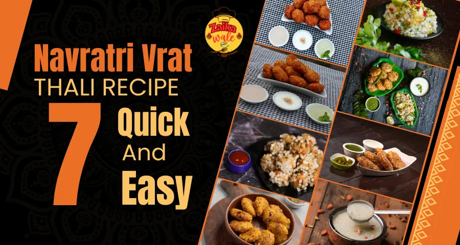 Navratri fasting thali 