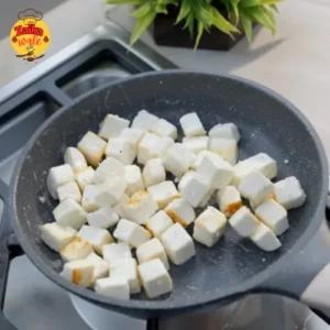 restaurant style matar paneer