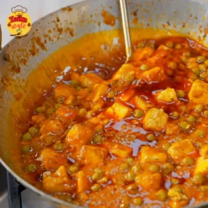 how to make matar paneer